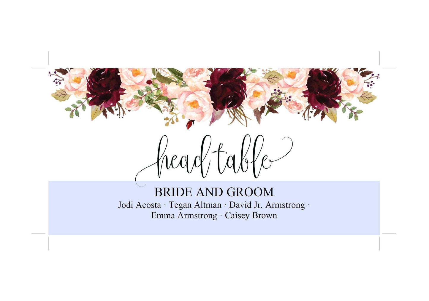 Wedding Seating Chart Template, Printable Floral Burgundy Seating Sign, Seating Cards, Editable Text INSTANT DOWNLOAD -KATHERINE - SAVVY PAPER CO