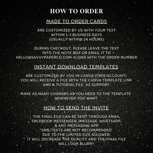 custom listing - SAVVY PAPER CO