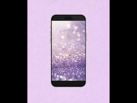 Modello di invito per il sesto compleanno arcobaleno, invito video arcobaleno per la festa del sesto compleanno, invito animato viola modificabile