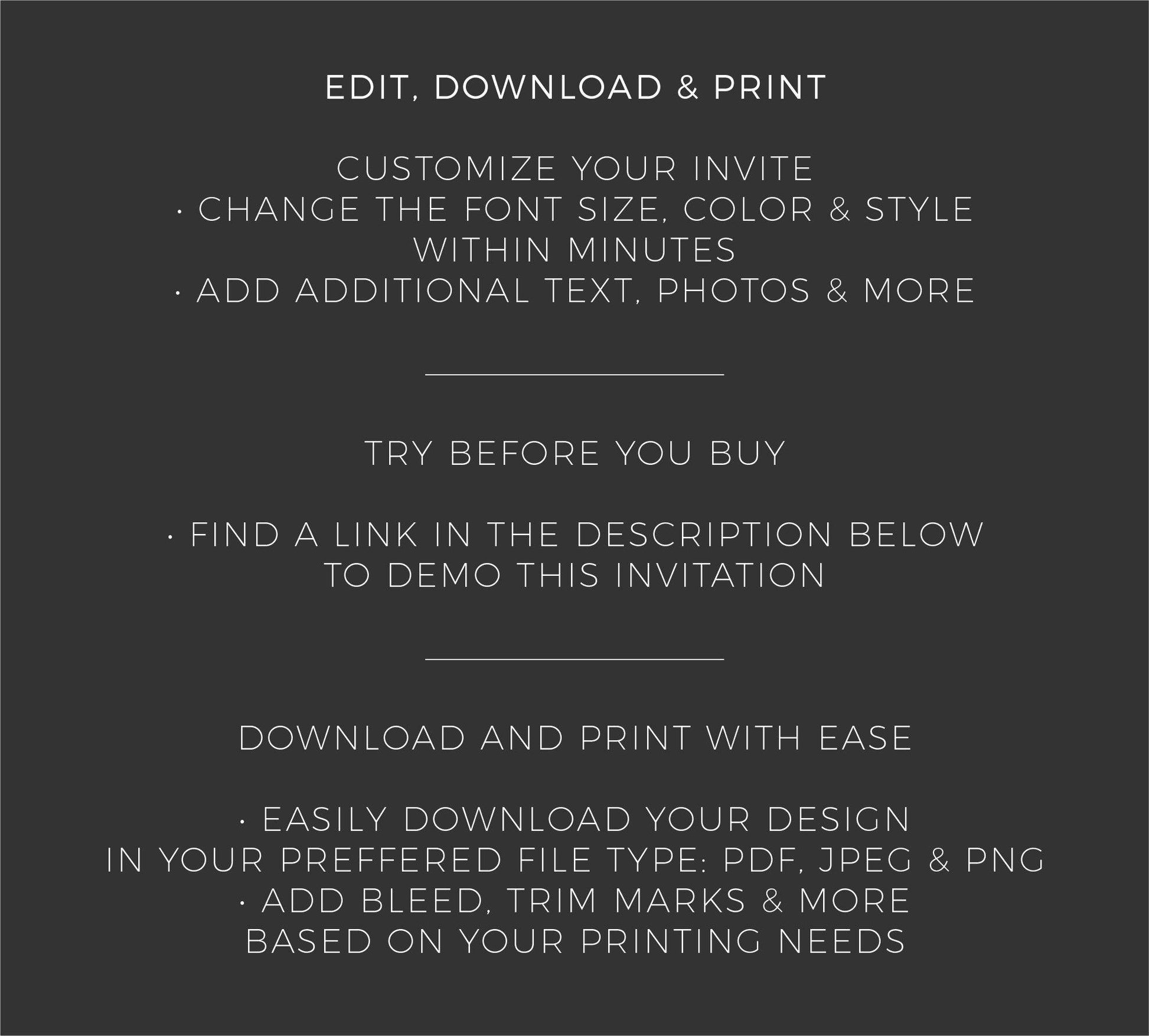 Christmas card templates for photographers - SELENA - SAVVY PAPER CO