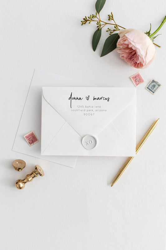 Envelope Addressing Template DIY Envelope Template for Wedding Printable Envelope for Save the Date Instant Download RSVP Envelope - DONNA - SAVVY PAPER CO