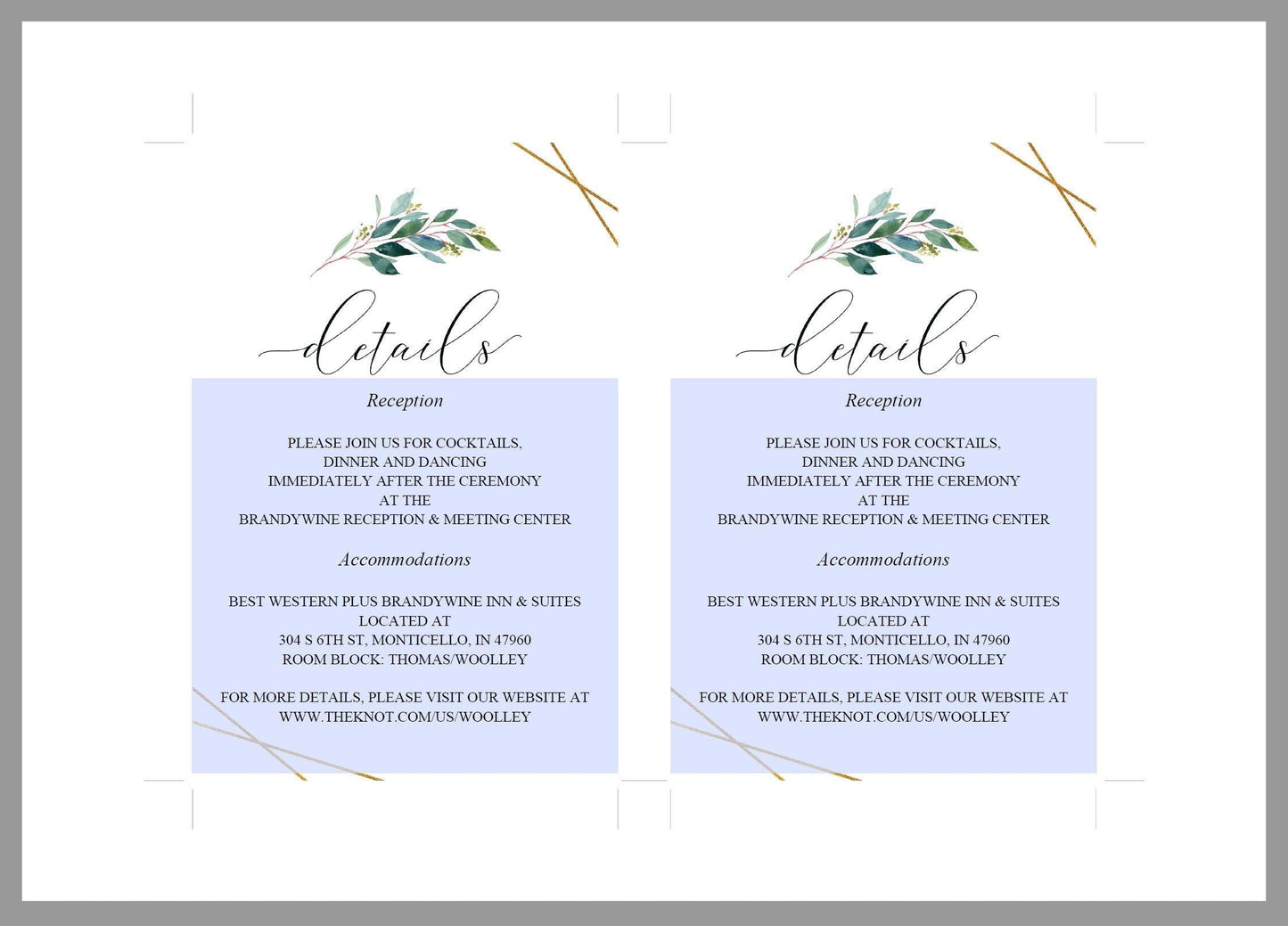 Printable Geometric Wedding Invitation Set Editable Template, DIY Instant Download Invites, Invitation Suite PDF Greenery- TARA - SAVVY PAPER CO
