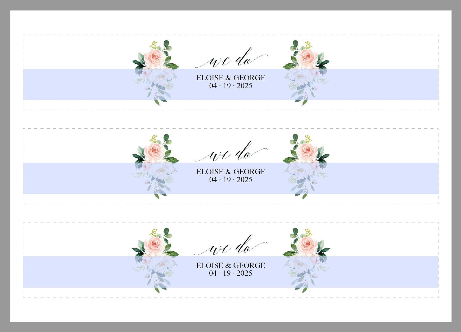 Printable Greenery Rustic Wedding Invitation Set Editable Template, DIY Instant Download Invites, Invitation Suite - Eloise - SAVVY PAPER CO
